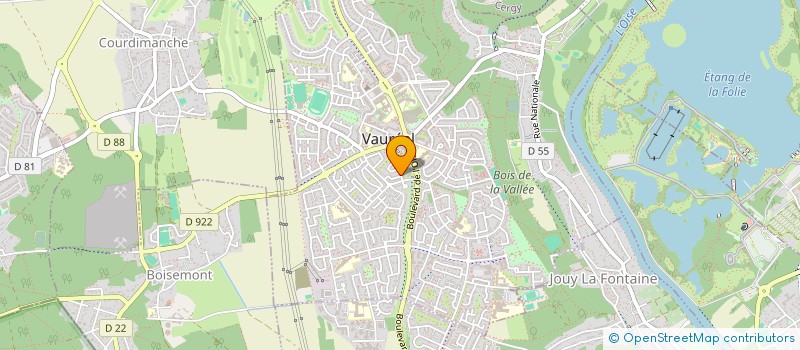 localisation de l'entreprise MONSIEUR FATEH GUENFOUD à VAUREAL