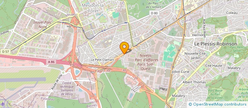 localisation de l'entreprise MONSIEUR FATEH GUESSOUM  CLAMART