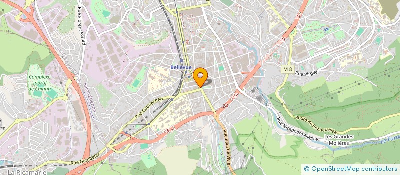 localisation de l'entreprise MONSIEUR FATEH HADROUG  SAINT-ETIENNE