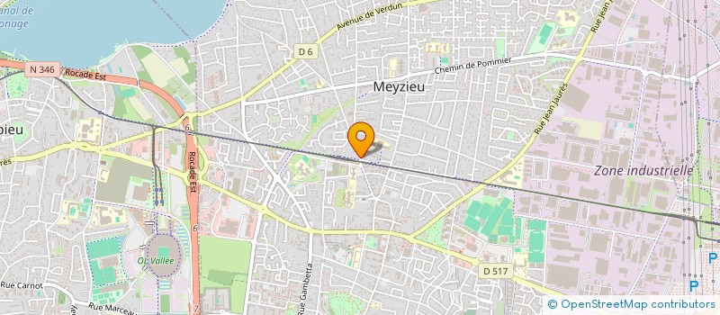 localisation de l'entreprise MONSIEUR FATEH MAMMERI  MEYZIEU