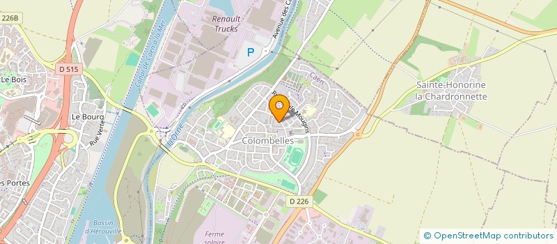 localisation de l'entreprise MONSIEUR FATEH MERZOUK  COLOMBELLES