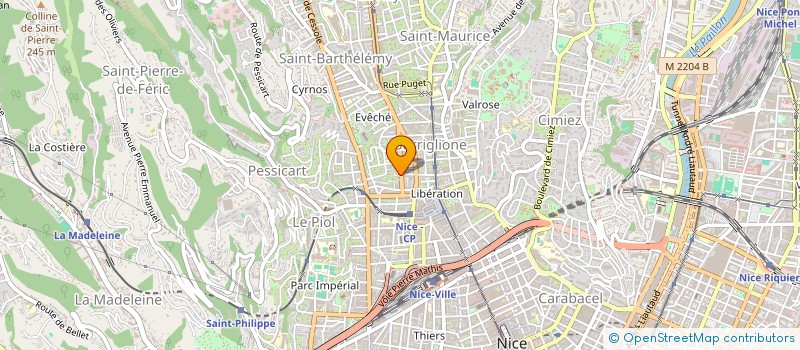 localisation de l'entreprise MONSIEUR FATEH MOHAMDI à NICE
