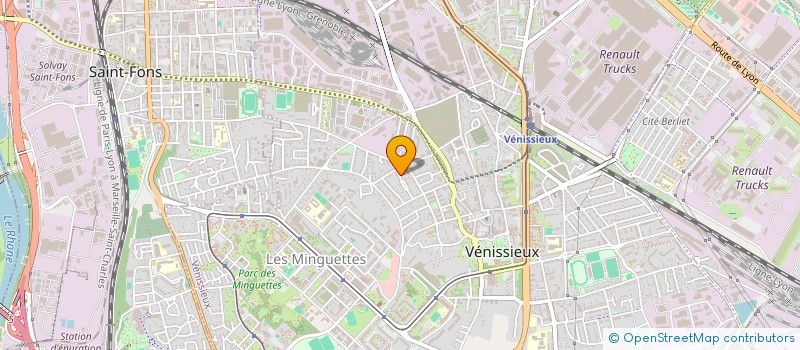 localisation de l'entreprise MONSIEUR FATEH NEFTI  VENISSIEUX