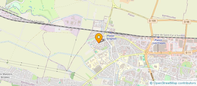 localisation de l'entreprise MONSIEUR FATEH OUACHED  PLAISIR