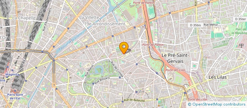 localisation de l'entreprise MONSIEUR FATEH SAIDJ  PARIS