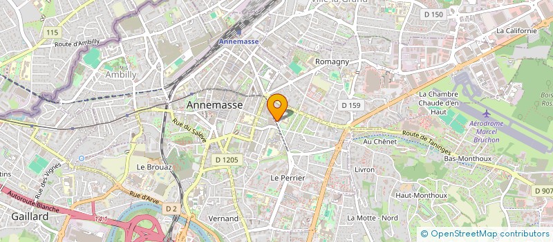 localisation de l'entreprise MONSIEUR FATEH SELMOUNE à ANNEMASSE
