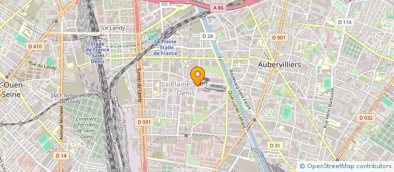 localisation de l'entreprise MONSIEUR FATEH SOUICI à SAINT-DENIS