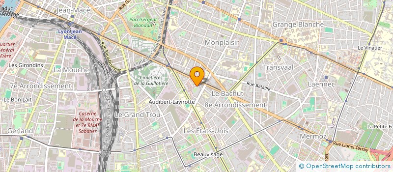 localisation de l'entreprise MONSIEUR FATEH TIMSI  VILLEURBANNE