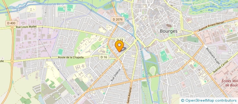localisation de l'entreprise MONSIEUR FATEH YAZID à BOURGES