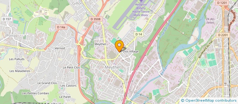 localisation de l'entreprise MONSIEUR FATEH ZAITER à ANNECY