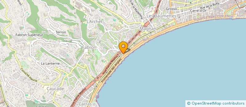localisation de l'entreprise MONSIEUR FATEN LAZRAG à NICE