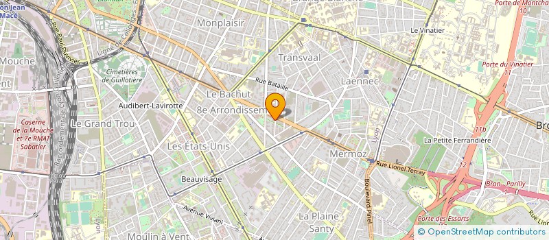 localisation de l'entreprise MONSIEUR FATHALAH BENBOUZID à LYON