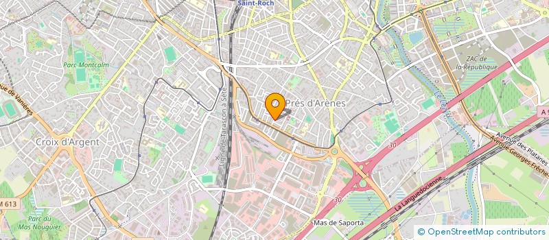localisation de l'entreprise MONSIEUR FATHALLAH JAADANE à MONTPELLIER