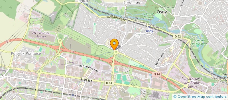 localisation de l'entreprise MONSIEUR FATHI ABDELHEDI  OSNY