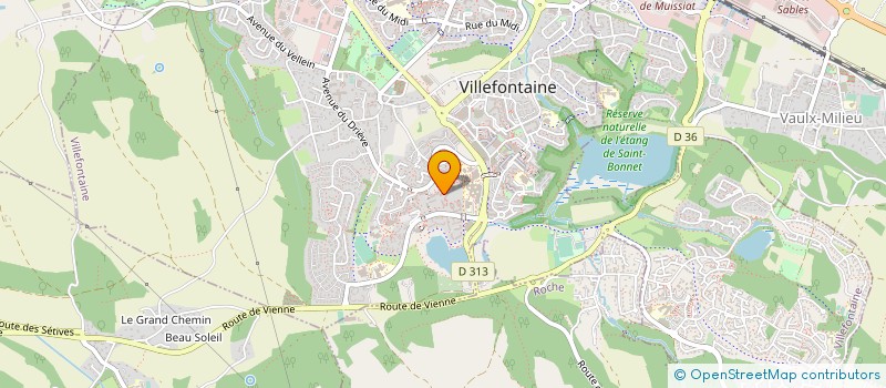 localisation de l'entreprise MONSIEUR FATHI AMRI  VILLEFONTAINE