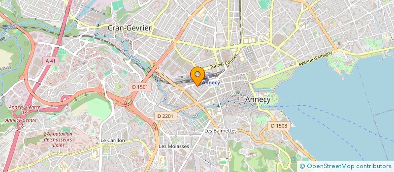 localisation de l'entreprise MONSIEUR FATHI BADAOUI  ANNECY