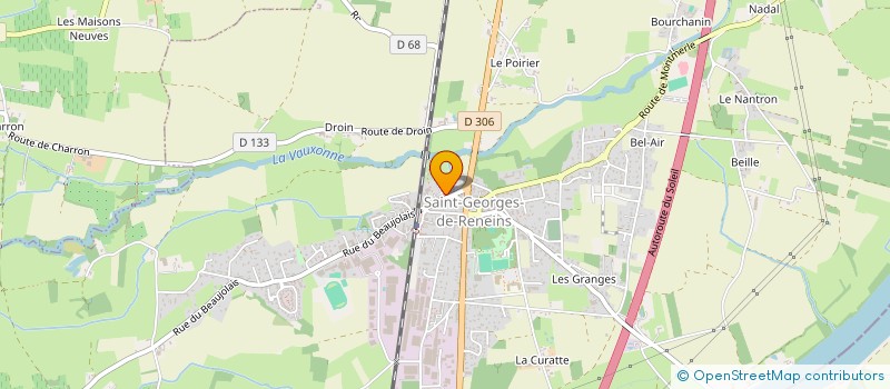 localisation de l'entreprise MONSIEUR FATHI BARKAT  SAINT-GEORGES-DE-RENEINS