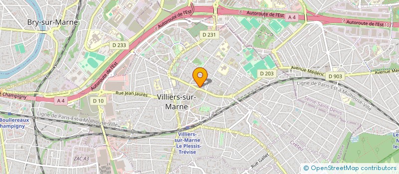 localisation de l'entreprise MONSIEUR FATHI BEN MOHAMED  VILLIERS-SUR-MARNE