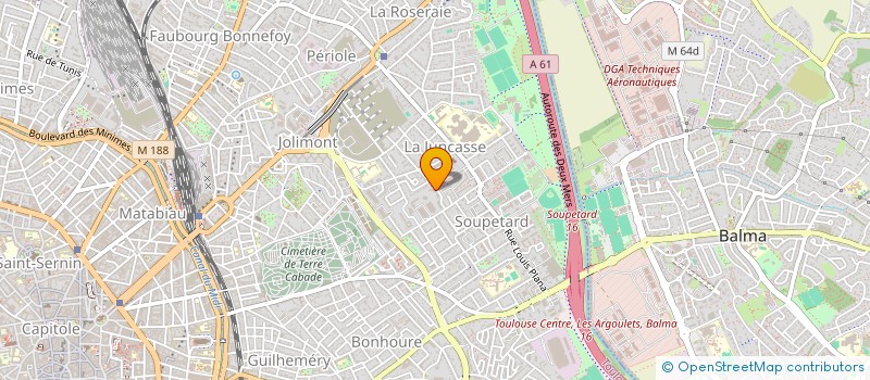 localisation de l'entreprise MONSIEUR FATHI BEN NEJMA à TOULOUSE