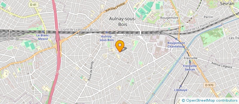 localisation de l'entreprise MONSIEUR FATHI BENALLAL à AULNAY-SOUS-BOIS