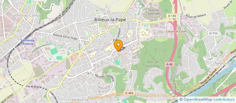 localisation de l'entreprise MONSIEUR FATHI BENSALEM  RILLIEUX-LA-PAPE