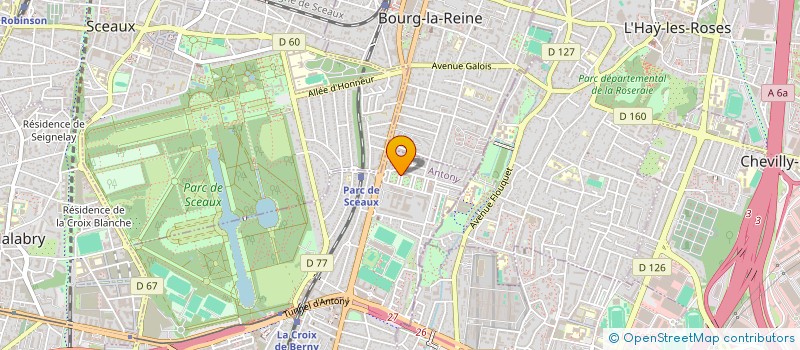 localisation de l'entreprise MONSIEUR FATHI BOUCHELLIGA à ANTONY