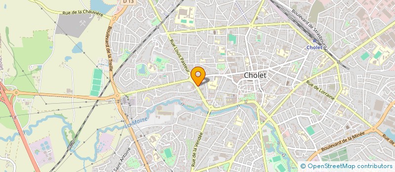 localisation de l'entreprise MONSIEUR FATHI CHALALI à CHOLET