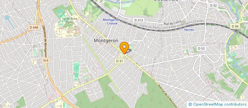 localisation de l'entreprise MONSIEUR FATHI DAFRI à MONTGERON