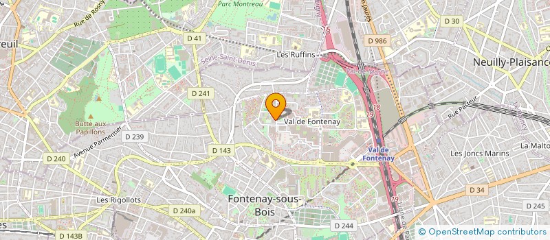localisation de l'entreprise MONSIEUR FATHI EL MANSOURI  FONTENAY-SOUS-BOIS