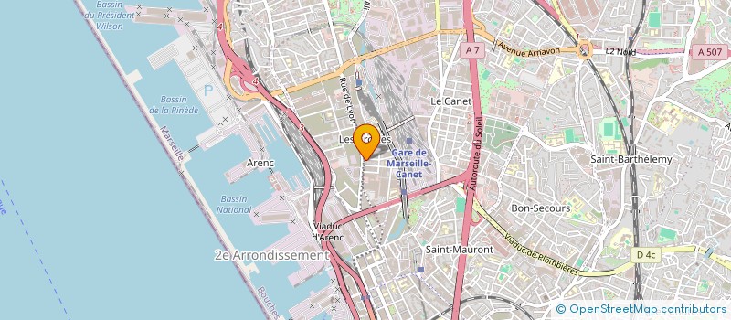 localisation de l'entreprise MONSIEUR FATHI GOUALA à MARSEILLE