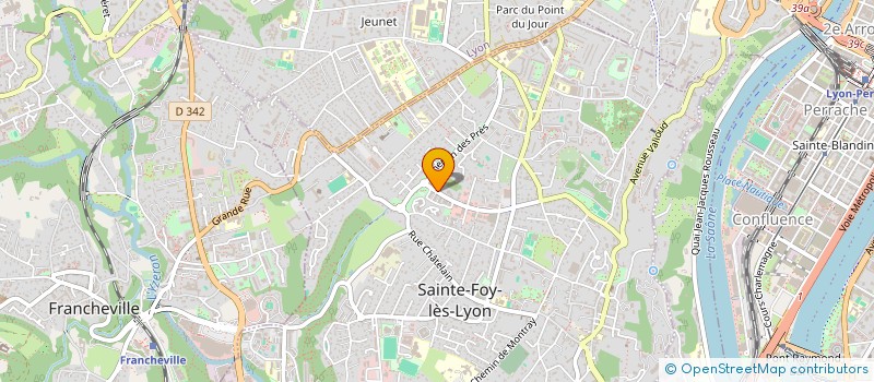 localisation de l'entreprise MONSIEUR FATHI HADEF à SAINTE-FOY-LES-LYON