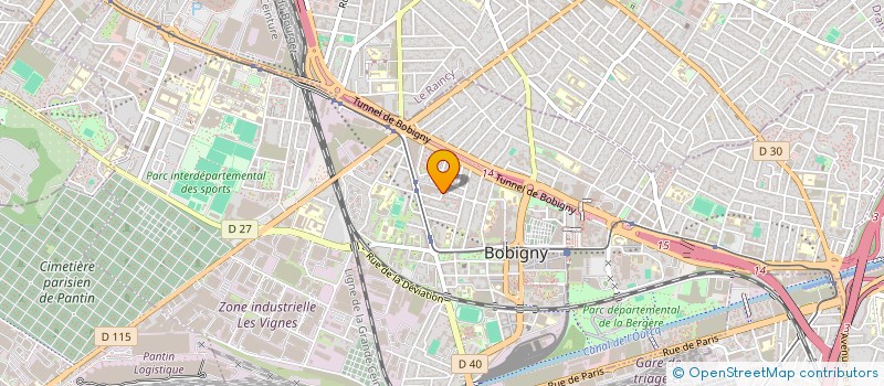 localisation de l'entreprise MONSIEUR FATHI HOUCH  BOBIGNY