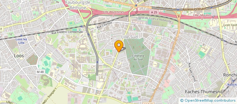localisation de l'entreprise MONSIEUR FATHI IBKA à LILLE