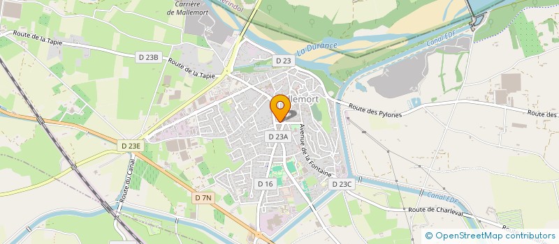 localisation de l'entreprise MONSIEUR FATHI JABRI  MALLEMORT