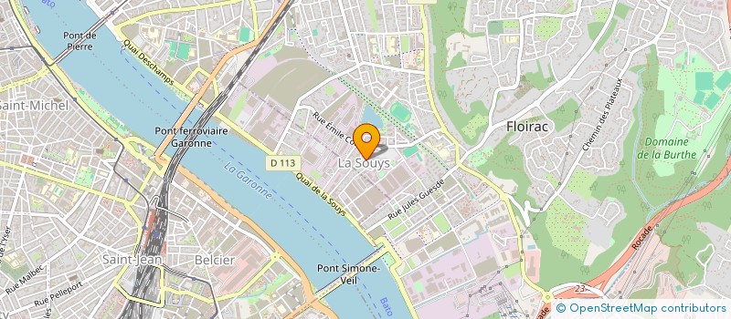 localisation de l'entreprise MONSIEUR FATHI JELASSI  FLOIRAC