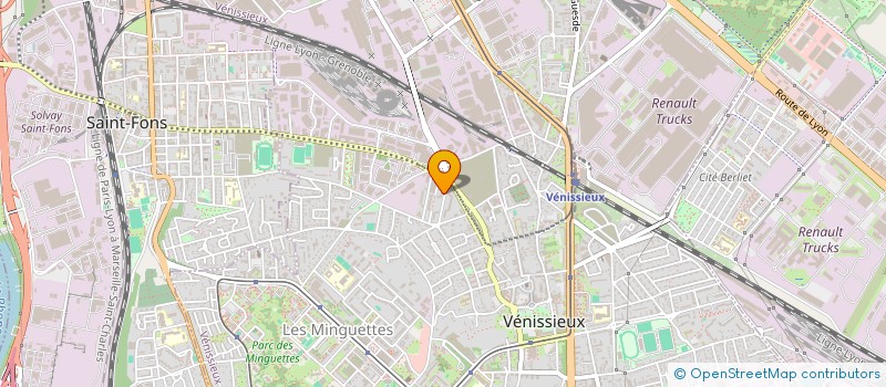 localisation de l'entreprise MONSIEUR FATHI M ZOUGHI  VENISSIEUX