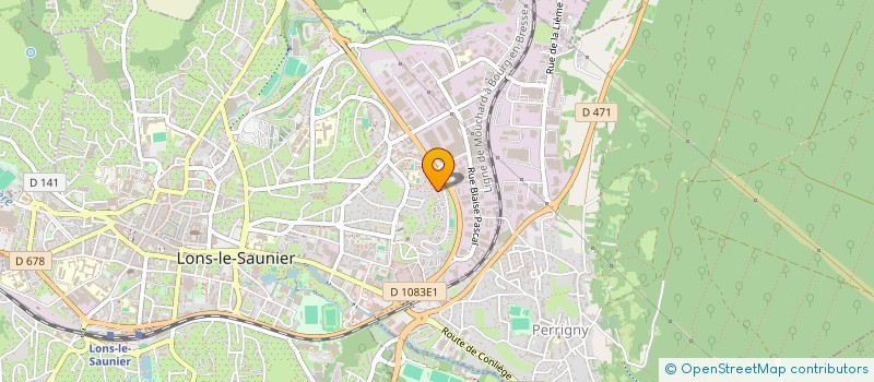 localisation de l'entreprise MONSIEUR FATHI MANAI à LONS-LE-SAUNIER