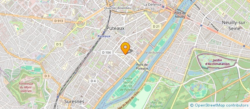 localisation de l'entreprise MONSIEUR FATHI MSILINI  PUTEAUX