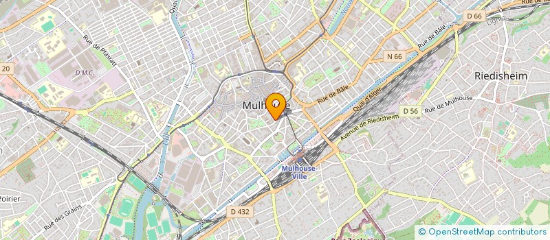 localisation de l'entreprise MONSIEUR FATHI NASRI  MULHOUSE