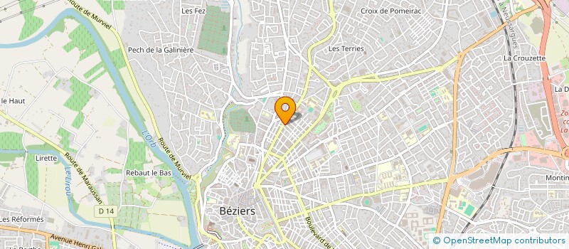 localisation de l'entreprise MONSIEUR FATHI RACHEDI à BEZIERS