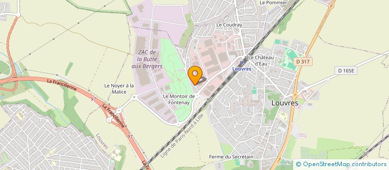 localisation de l'entreprise MONSIEUR FATHI SAKHRI  LOUVRES