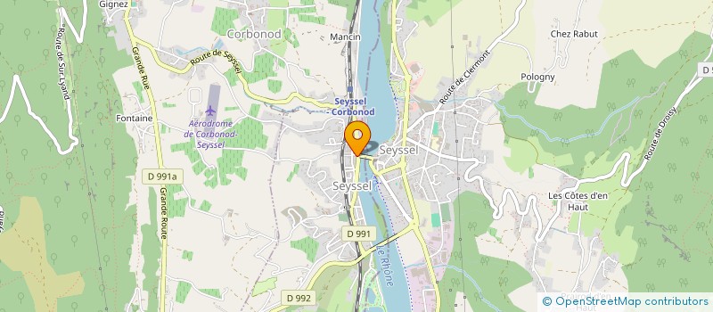 localisation de l'entreprise MONSIEUR FATHI SARI  SEYSSEL