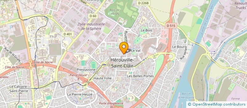 localisation de l'entreprise MONSIEUR FATHI SASSI à HEROUVILLE-SAINT-CLAIR