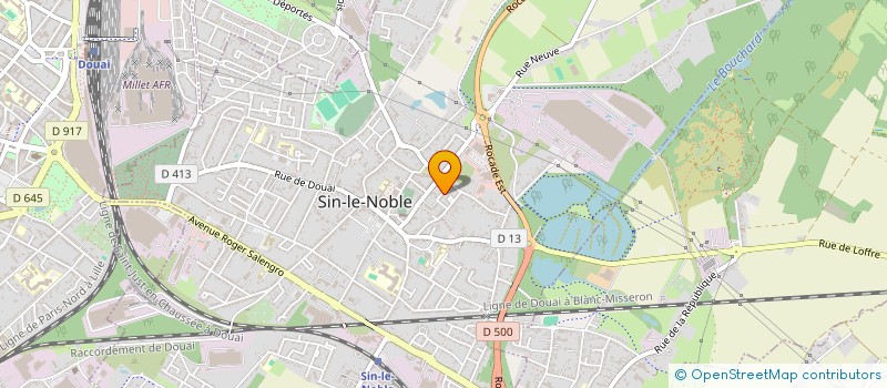 localisation de l'entreprise MONSIEUR FATHIR TAYEBI à SIN-LE-NOBLE