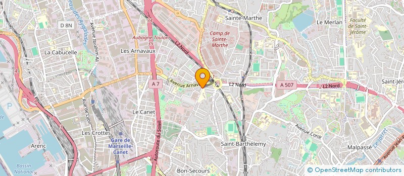 localisation de l'entreprise MONSIEUR FATHY BELKACEM-IZALA à MARSEILLE
