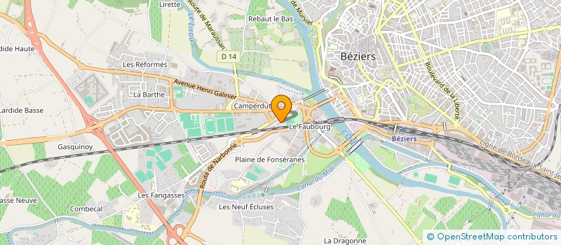 localisation de l'entreprise MONSIEUR FATI GIMENEZ à BEZIERS