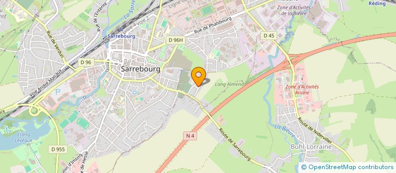 localisation de l'entreprise MONSIEUR FATIH ACER à SARREBOURG
