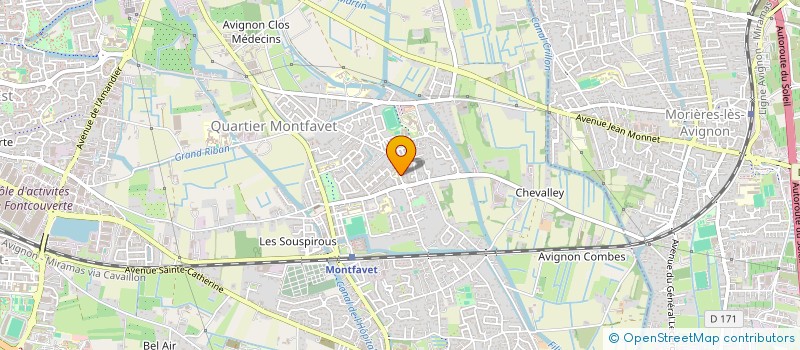 localisation de l'entreprise MONSIEUR FATIH AKSIRT  AVIGNON