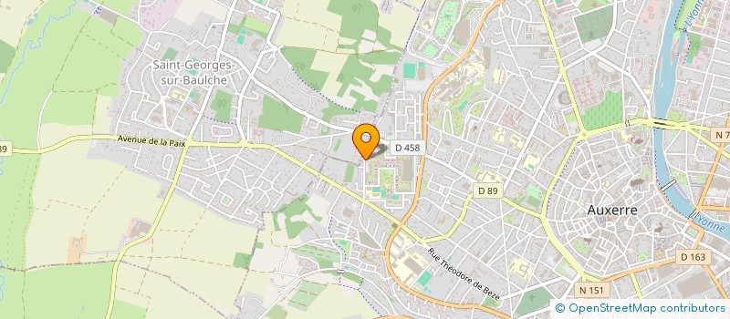 localisation de l'entreprise MONSIEUR FATIH AKTAS à AUXERRE