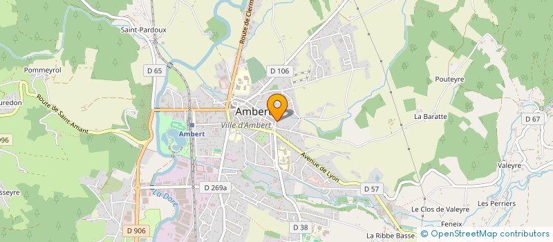 localisation de l'entreprise MONSIEUR FATIH ARSLAN à AMBERT